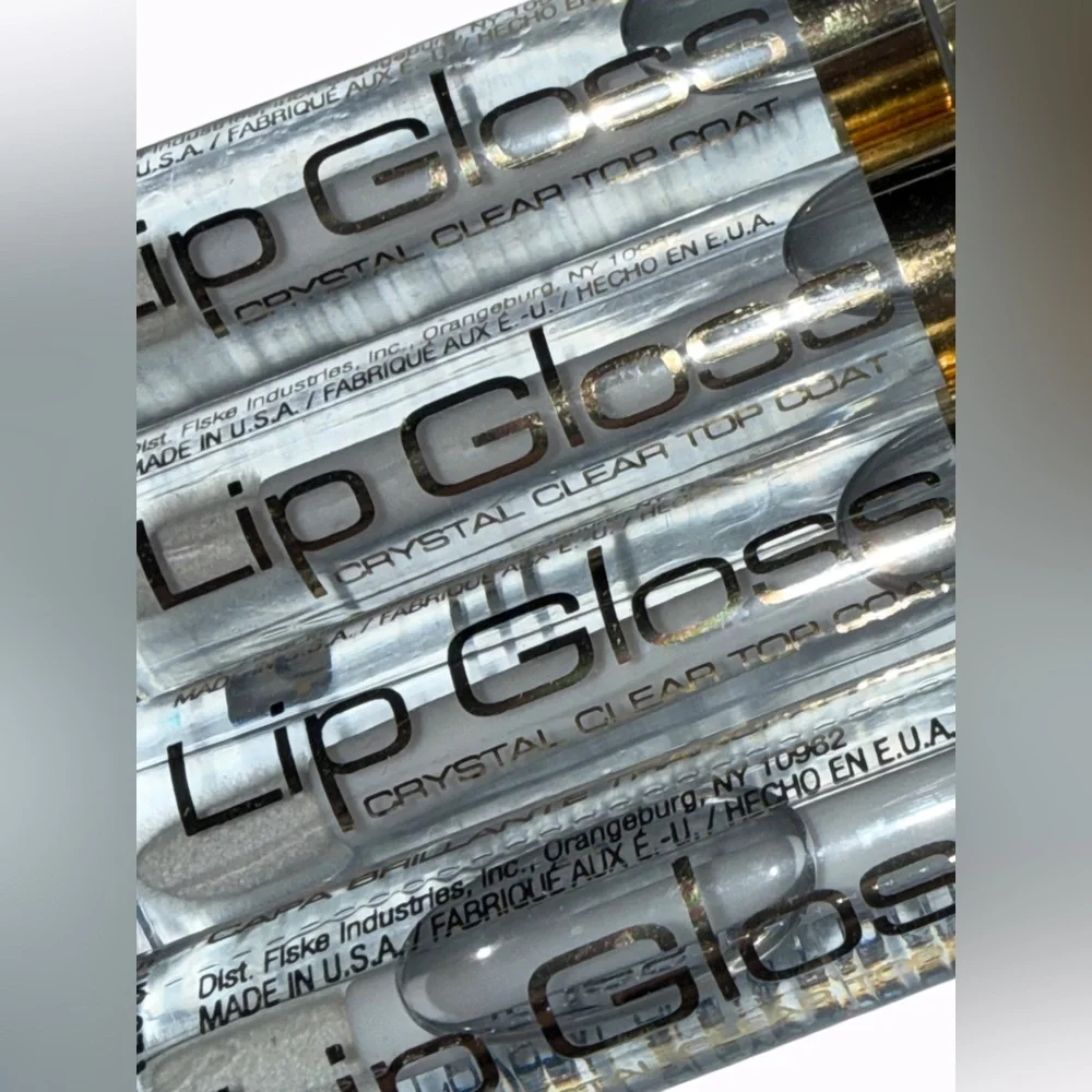 Clear Lip Gloss Bundle Set of 4 Brand New & Sealed FREE SHIPPING 🚀👄
